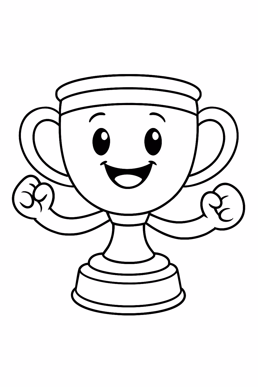 Exemplo de desenho de Copa do Mundo para colorir